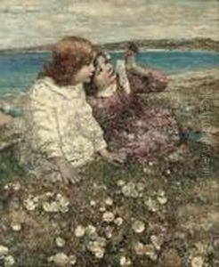 The Butterfly by Edward Atkinson Hornel