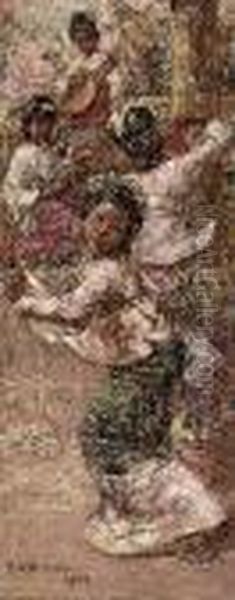 Burmese Dancers - view 1