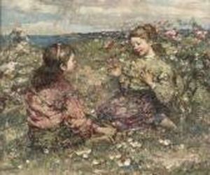 Wild Roses by Edward Atkinson Hornel