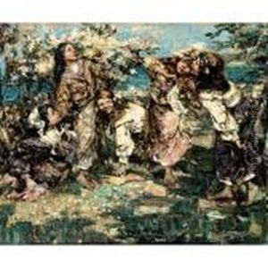 The Butterfly by Edward Atkinson Hornel