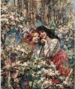 April by Edward Atkinson Hornel