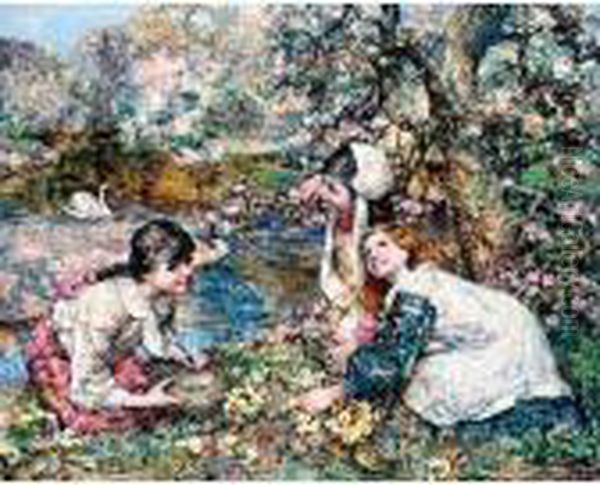 Spring In The Lake Wood - view 1