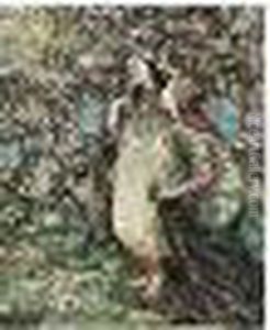 Cherry Blossom by Edward Atkinson Hornel
