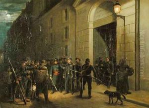 Arrest of the Generals Lecomte and Clement Thomas during the Paris Commune