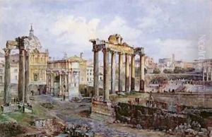 The Forum Rome 1878