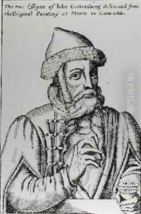 Portrait of Johannes Gutenberg