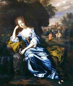 Portrait of Anne Greville by Garret Morphey