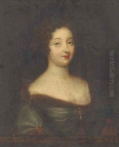 Portrait of Anna de Rohan, bust-length, in a jewelled dress Portrait of Anna de Rohan, bust-length, in a jewelled dress