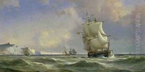 The Gathering Storm 1853 by Anton Melbye