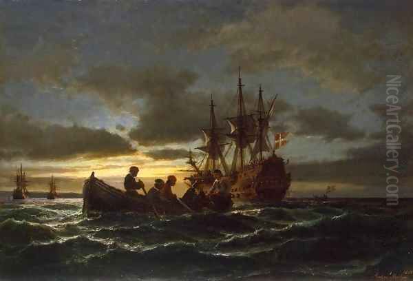 Sea at Night - view 1