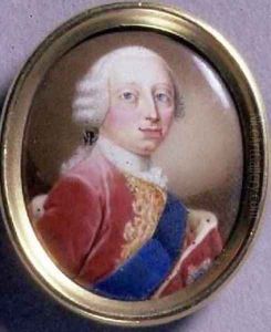 Portrait Miniature of Frederick Louis by Gaetano Manini