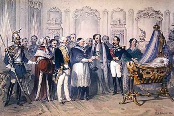 Birth of the Prince Imperial 16th March 1856 - view 1