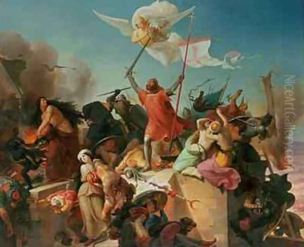 Godfrey de Bouillon French Crusader - view 1