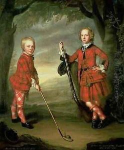 The Macdonald Boys Sir Alexander Macdonald 1745-95 9th Baronet of Sleat and 1st Baron of Slate, with Sir James Macdonald 8th Baronet of Sleat 1742-66