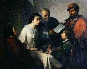 The Letter of the Volunteer from the Front to the Family 1861