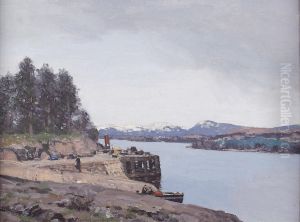 Near Tarbert by George Houston