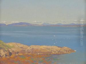 Seascape, Probably Iona by George Houston