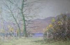 Spring-time By The Loch by George Houston