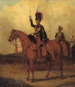 The 11th Prince Albert's Own Hussars, circa 1845