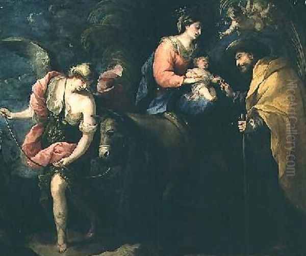 The Flight into Egypt - view 1
