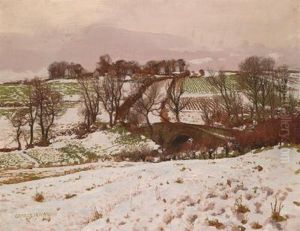 Paesaggio Primaverile Anticipato Sotto La Neve by George Houston
