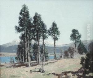 Loch Awe With Ben Cruachan by George Houston