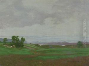 A Distant View Of Loch Lomond by George Houston