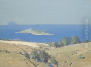 Island Of Pladda And Ailsa Craig by George Houston