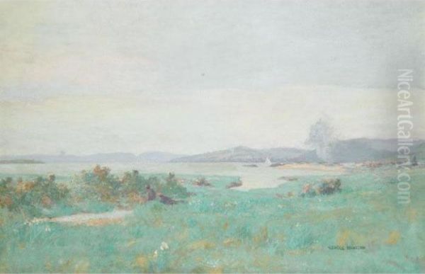 Kelp Burning Near Largs - view 1