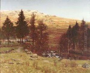 A Highland Farmstead by George Houston
