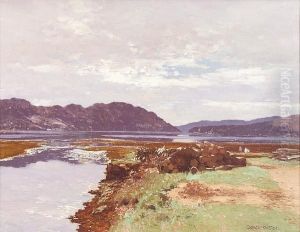 Children By Loch Fyne by George Houston