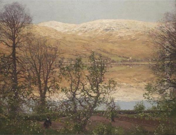 Spring Snows At Loch Fyne - view 1