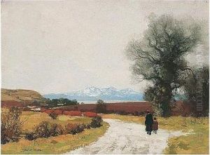 View Of Arran; Loch Tay by George Houston