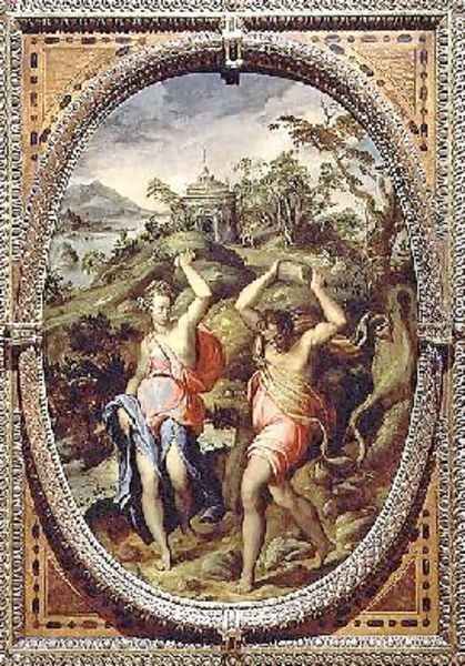 Deucalion and Pyrrha 1572 - view 1