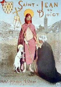 Reproduction of a poster advertising St Jean du Doigt by Etienne Moreau-Nelaton