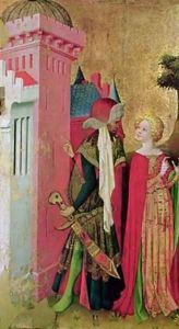 St Barbara Locked in a Tower by her Father St Barbara Locked in a Tower by her Father