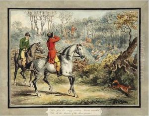 Foxhunting by Samuel Howitt