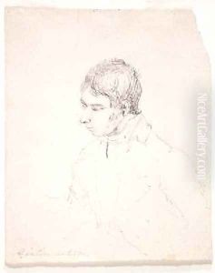 Portrait of Thomas Girtin 1775-1802 1794-97 by Thomas Monro