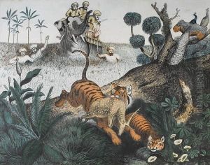 The Tiger Hunt by Samuel Howitt