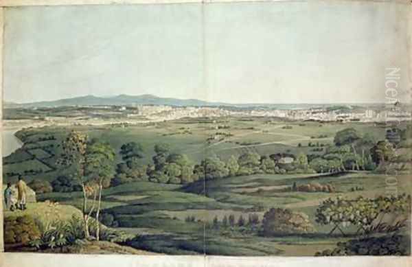 View of Rome from Monte Mario - view 1