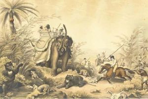Oriental Field Sports by Samuel Howitt