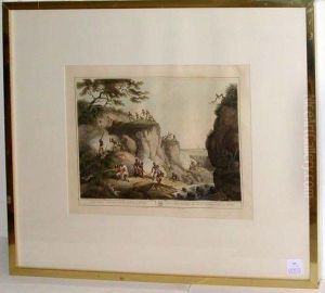 Smoking Wolves From Their Earths by Samuel Howitt