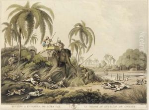 Oriental Field Sports: Six Plates (a.t. 427) by Samuel Howitt