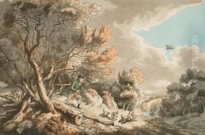 Woodcock Shooting by Samuel Howitt