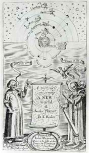 Frontispiece to A Discourse concerning a New World and another Planet by John Wilkins