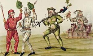 The Nuremburg Schembart Carnival by Meyer, Hans