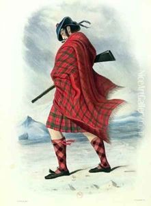 Scotsman in Highland Dress by McIan, Robert Ronald