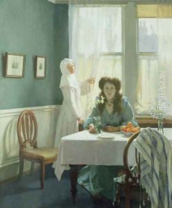 Interior of a Religious House by A.M. Mitchell