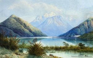 Diamond Lake & Mt Alfred ( Catalogued As Lake Grassmere ) Diamond Lake & Mt Alfred ( Catalogued As Lake Grassmere )