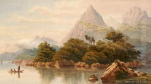 Whangaroa - Evening by John Barr Clarke Hoyte